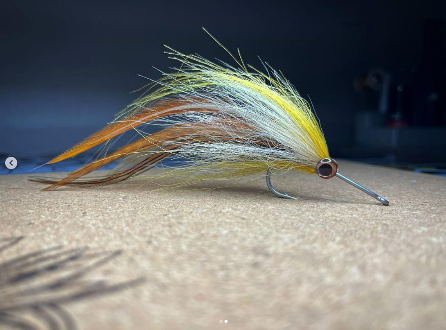 Saltwateronfly's tweet photo. Has good flair, and a look
@therealdirtyloaf
Trying to create a more musky like tarpon fly these days. Something with some flair…

#flytying #flytyingjunkie #flytyingaddict #flytyingporn #flytyingnation #flyporn #flytyer #design #designer #different #unique #tarponfly https://t.co/a0BomBlvu2