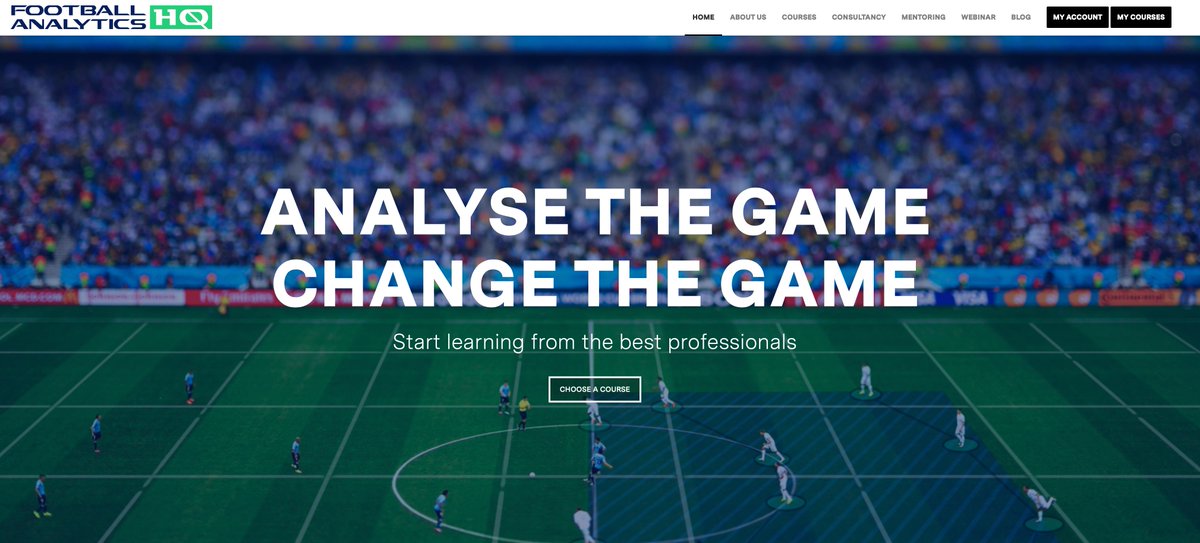 FootballAnalyHQ's tweet photo. Start 2023 off with a new course! Our Level 1 course was designed to cover the fundamentals of football analysis and delve deeper into the various scientific pillars that are essential for the modern football analyst &amp; scientist. Access https://t.co/DtLrmp4F3d https://t.co/8s8YuFJXtr