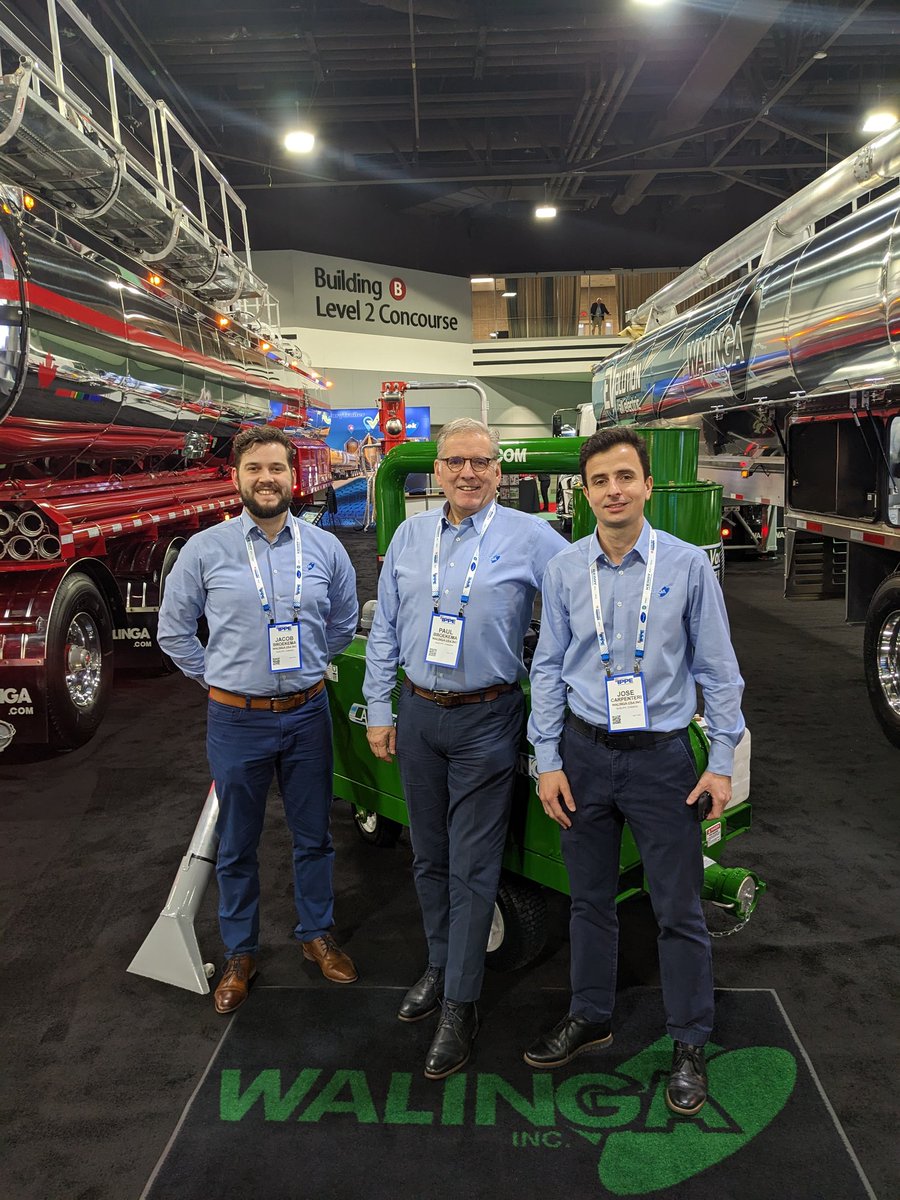 Ready for day 2 of #IPPE2023 
The International team welcomes you to <a href="/WalingaInc/">Walinga Inc.</a>'s booth B7619 to learn about our solutions and the EVolution for the #feedindustry
#walinga #feedbody #OntAG #valuebeyondtheproduct