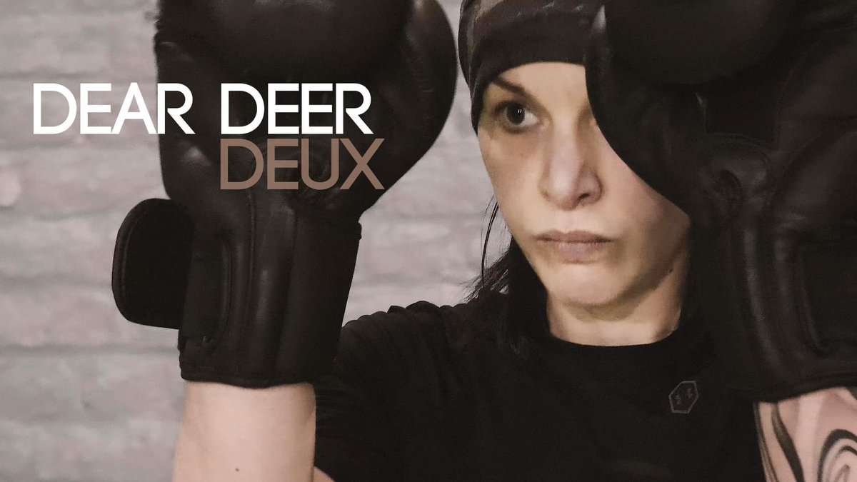 Out now ! @deardeerfr just released new video 'Deux' (feat.Barbi Rooza). Directed by Michaël Kerbiche. Starring Laurie Joly & La petite Lulu. youtube.com/watch?v=CSg2v8… #postpunk #deardeer #frenchband #frenchsong #musicvideo #boxingclub #boxe #frenchnewwave #rockfrancais