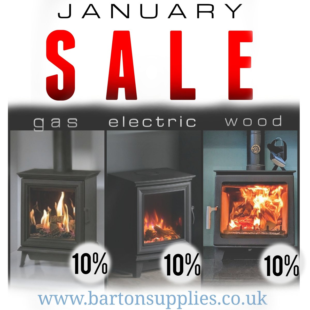 bartonsupplies's tweet image. ENDING SOON - JAN 31st

10% off until the end of January!

Come to the showroom and see our stoves and fires.
#bartonsupplies
#cookstove
#solidfuel 
#british 
#woodburningstove
#electricfireplace 
#mediawall
#stoveoftheday
#fireplace
#luton #watford #miltonkeynes
#stevenage