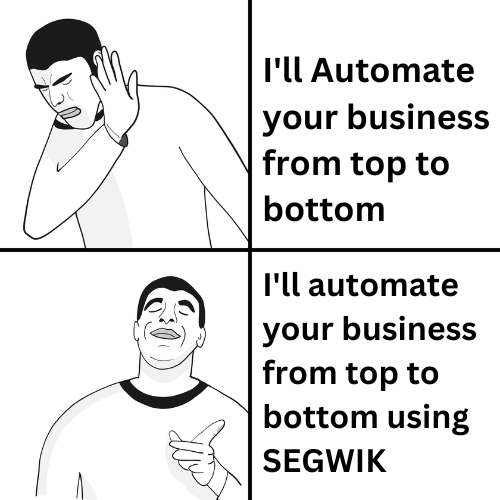 Well, Hello SEGWIK!

#Automation #SEGWIK #RunYourBusiness #CRM