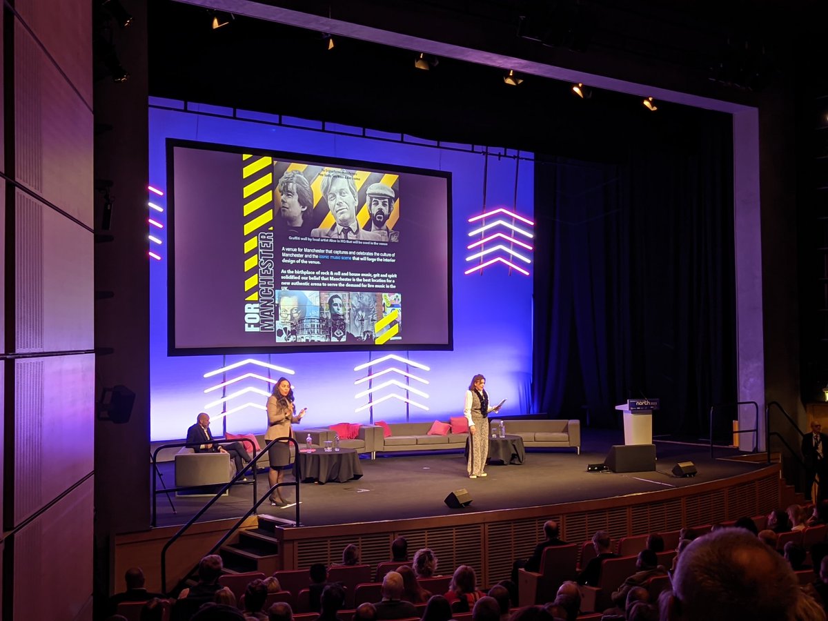 Jessica Koravos <a href="/oakviewgroup/">OVG</a> at #conventionofthenorth @The_NP11 says Northern #Culture is a key reason to invest in the #North