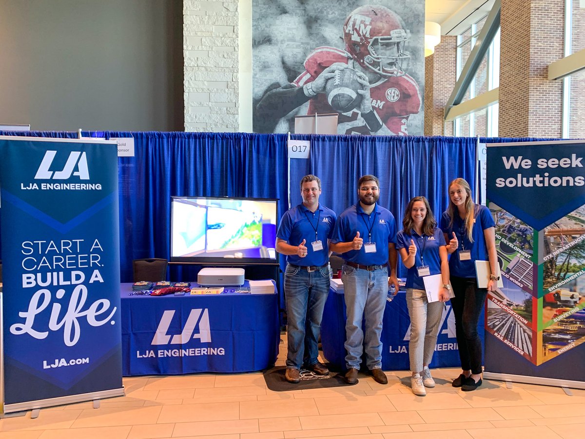 LJA_Engineering's tweet photo. CAREER FAIRS >>> It’s our favorite time of year, Career Fair Season! First stop A&M!
Check out the universities we’ll be visiting. Don’t forget to stop by our booth, we’d love to talk to you about our internships and full time opportunities!
#ljaengineering #careerfair https://t.co/76g510v1dJ