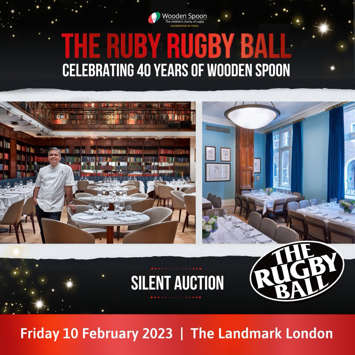 Wooden Spoon (@charityspoon) on Twitter photo Thank you to <a href="/CinnamonClub/">The Cinnamon Club</a> who have donated a Tasting Menu experience for 4 Guests with paired wines, to the silent auction at The Ruby Rugby Ball.
#RubyRugbyBall #WeAre40 Thank you to <a href="/CinnamonClub/">The Cinnamon Club</a> who have donated a Tasting Menu experience for 4 Guests with paired wines, to the silent auction at The Ruby Rugby Ball.
#RubyRugbyBall #WeAre40
