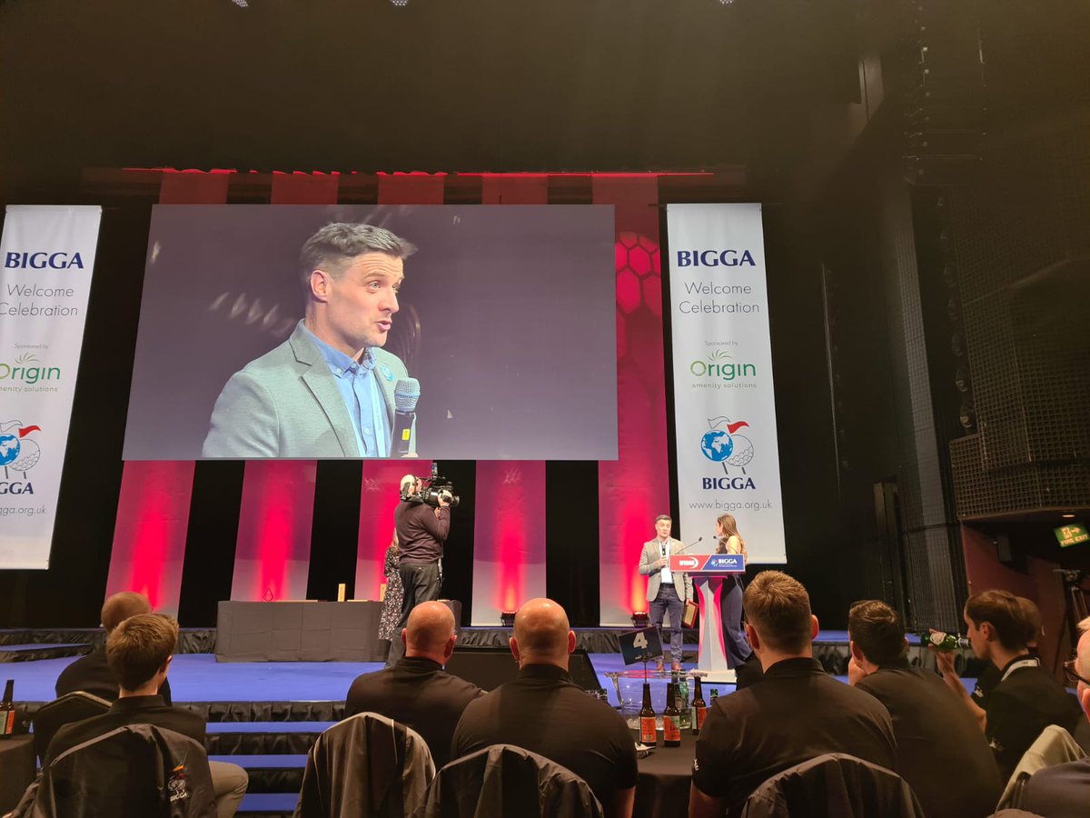 Delighted to get up on stage to be presented with my Master Greenkeeper award. Massive thank you to <a href="/BIGGA/">bigga</a> for the opportunity to gain this status and for another amazing show this year! <a href="/ATPI21/">ATPI☘</a> <a href="/greenkeepingire/">GreenKeeping Ireland</a> <a href="/RandA/">The R&A</a>