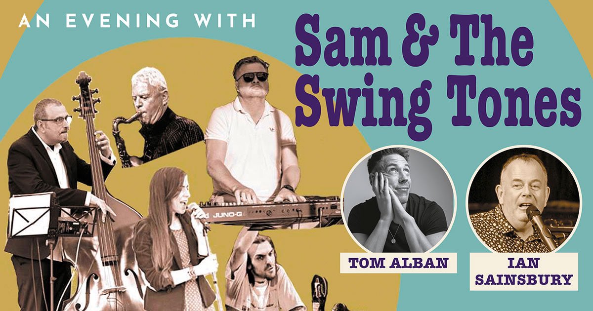 NorwichFoodHub's tweet photo. Sam &amp; The Swing Tones present a lively night of entertainment to help raise vital funds for our work at @NorwichFoodHub 🎷

An event kindly sponsored by Investing Ethically and @Maddermarket.

🗓2 MARCH 
🎟 Tickets: https://t.co/7X72CcYt0w https://t.co/f2aF7BITUm