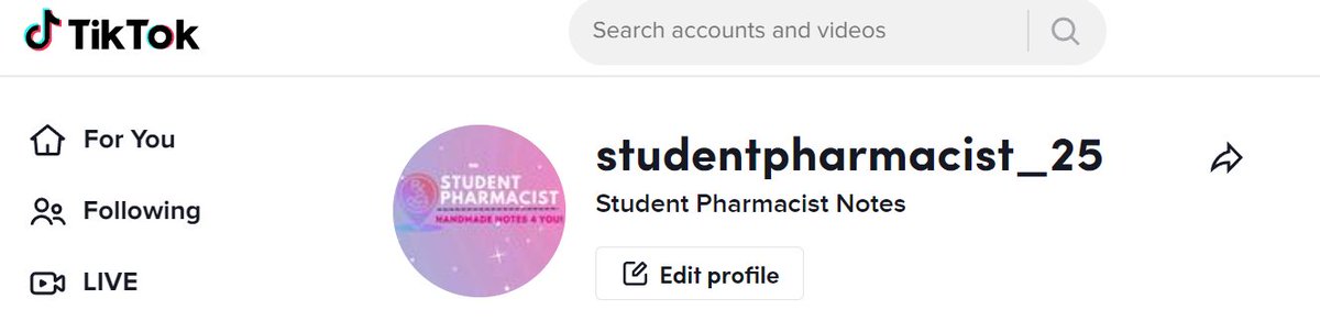 Student Pharmacist selling NOTES! tweet media