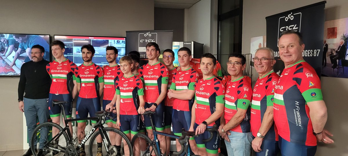 FdGroupama87's tweet photo. Fière de soutenir les clubs qui forment nos futurs Champions #ElanCyclisteAmbazac et le #CycloRacingClubLimoges87 https://t.co/smXhLVaqnn