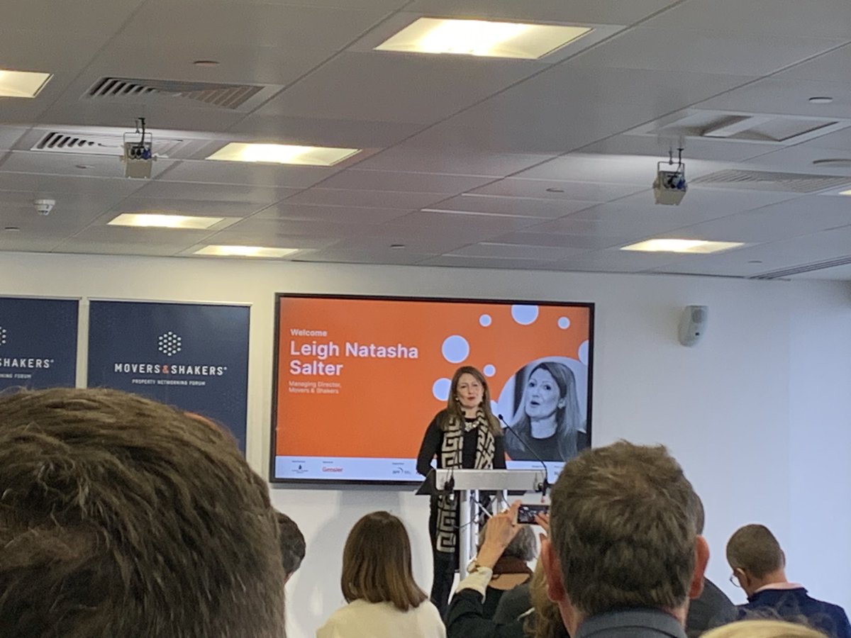 Kicking off the first of our #ESG series of events at @CanaryWharfGrp in a packed room with <a href="/gensler_design/">Gensler</a>