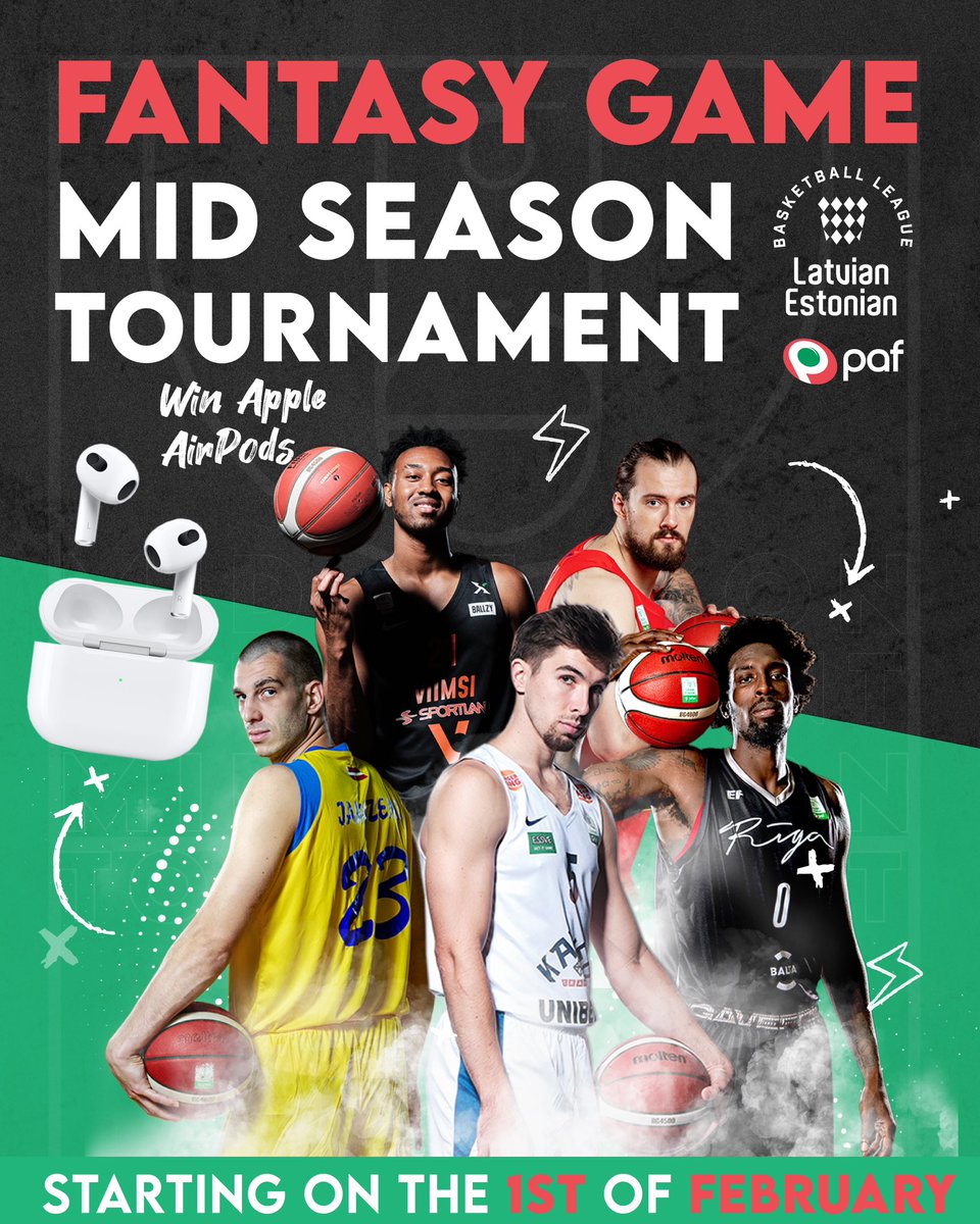🤩MID SEASON TOURNAMENT: Sign up NOW 🫵🏼 and make the most out of the last 10 gameweeks and WIN Apple AirPods! 

🟢 Existing teams are qualified automatically.
