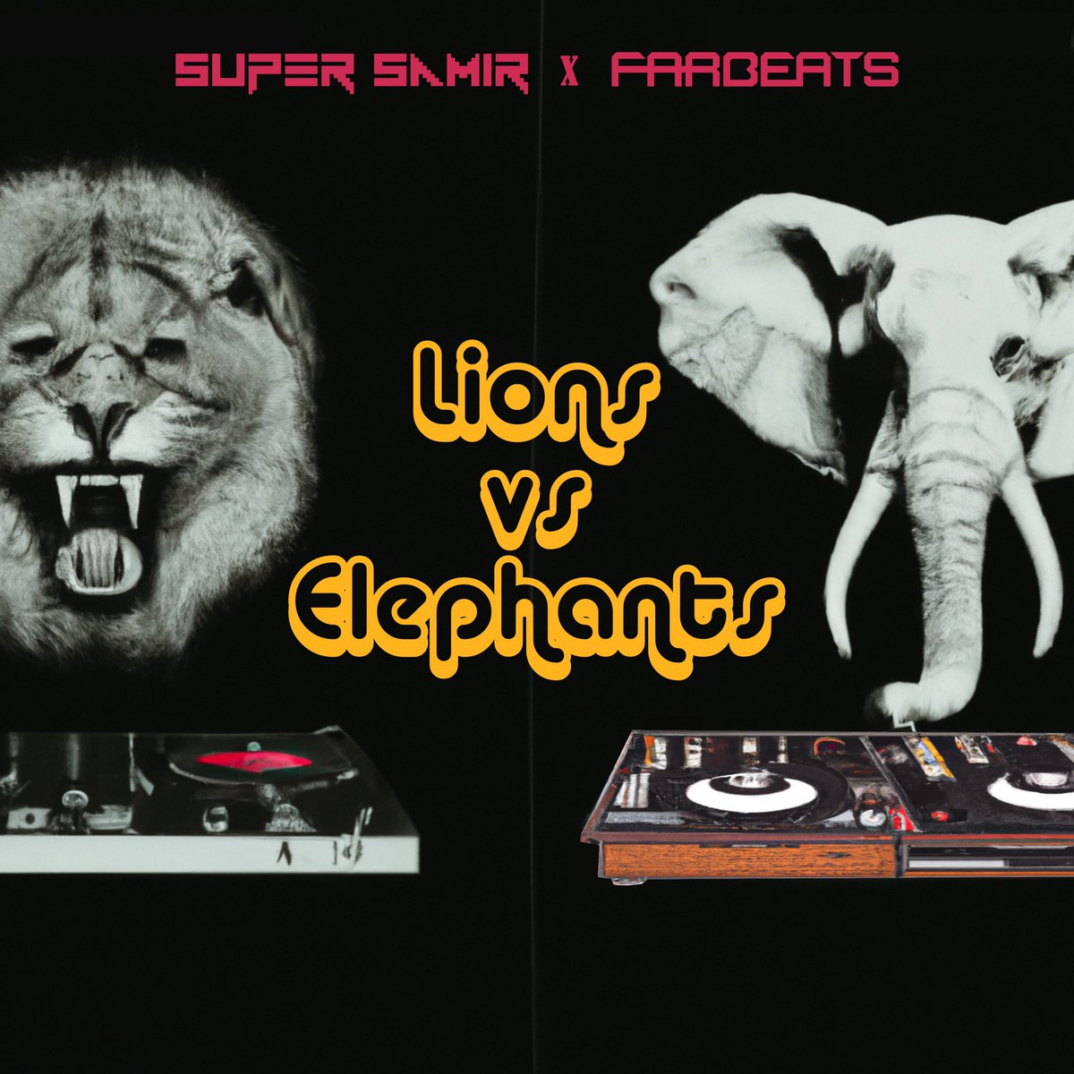 tahinarecords's tweet photo. Super Samir x Farbeats, New single "Lions vs Elephants" out on 10 February, 2023
#breakbeats
#turntablism
#conematic
#hiphop
#musicproduction https://t.co/DMj3XsCNwd