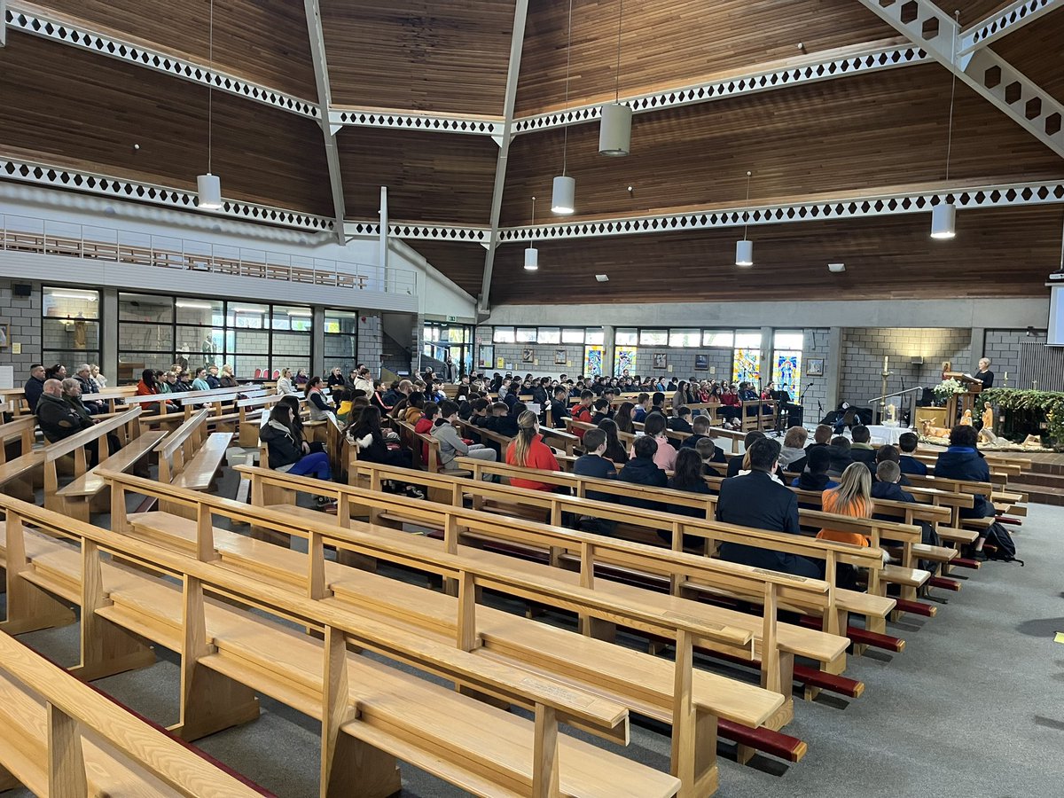 stjosephsrush's tweet photo. Our first years, their parents and grandparents were invited to celebrate Catholic Schools Week through a Prayer and Reflection Service. @ceist1 @STJREDept https://t.co/UGp53fUkM7