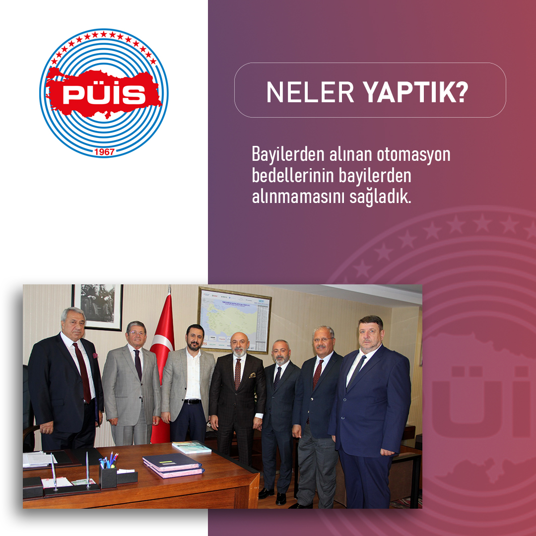 Bayilerden alınan otomasyon bedellerinin bayilerden alınmamasını sağladık.