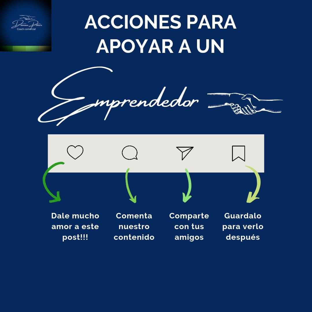🗣️Cuando estés frente a las redes sociales

✔️No dejes de valorar el contenido que te gusta, te resulte útil, te entretenga, etc.

#emprendedores
#instagram #facebook #linkedin #tiktok #Twiter #RedesSociales
