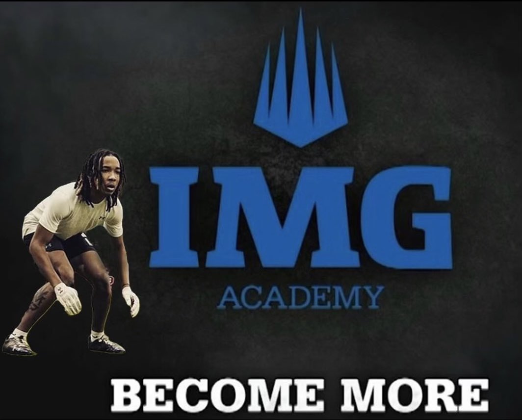 Blessed to say i will be transferring to IMG Academy <a href="/_thebillymiller/">Billy Miller</a> <a href="/BMNiedermeyer/">Brian Niedermeyer</a> <a href="/Coach_KJones7/">Kobie Jones</a>