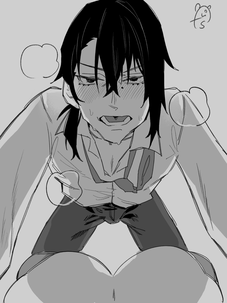 先輩は古いカラー絵しかないし、ワン君はカラーないし、リキヤはピンのイラストがほぼ無い 
#オリキャラは性癖の見本市 