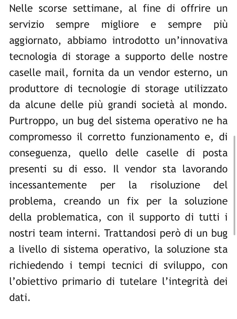 fusi79's tweet photo. #liberodown:
nuovo comunicato da #Italiaonline: entro 24/48 ore si prevede il ripristino!🤞

#libero #liberomail #virgilio https://t.co/bRyrQxRNly