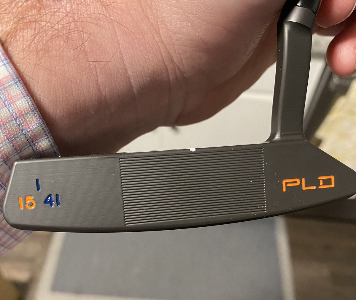 LCisHOOSgolfin's tweet image. UVA and Charlottesville has been my home for 11 years. The University and community, are something I care deeply about. In memory of Devin, D’Sean, and Lavel 💙🧡 my putter for this next year is the epitome of things I love. Go Hoos! @UVAFootball @UVAWomensGolf #uvastrong