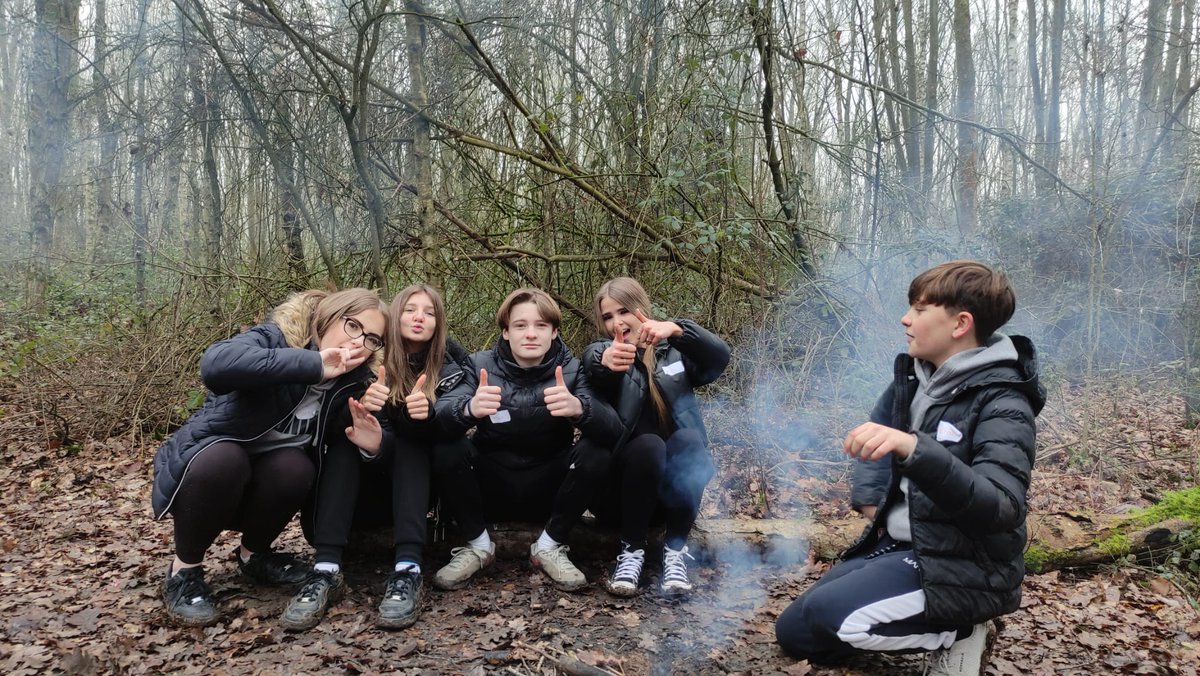 EssexBGC's tweet photo. Another day at Layer Marney Outdoors with young people from Colne School in Brightlingsea for the Tendring Respect Project. Great teamwork from everyone involved! 🤝 #EBGC #RESPECTproject https://t.co/9ZgGlYnvIv