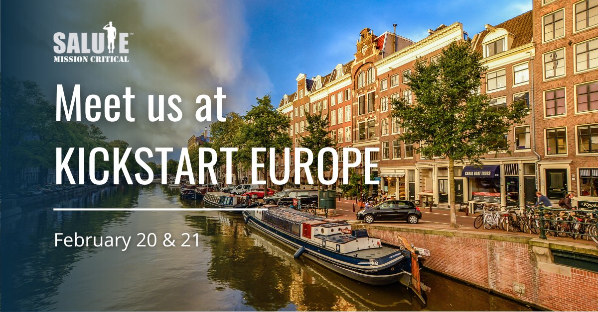 Inc_Salute's tweet photo. Less than a month until #KickstartEurope in #Amsterdam on February 20-21! Let's start this year off right and meet at the event. To schedule a meeting with the team, email marketing@saluteinc.com.
https://t.co/dyn6lbE6tU #datacentre https://t.co/TUt3rgoBvP