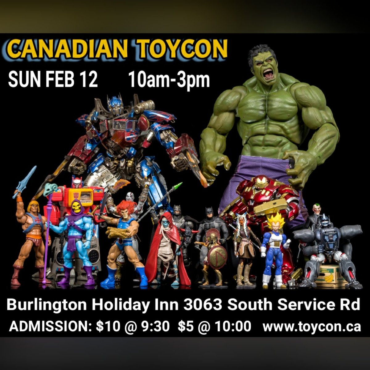Burlington Toy Show tweet media