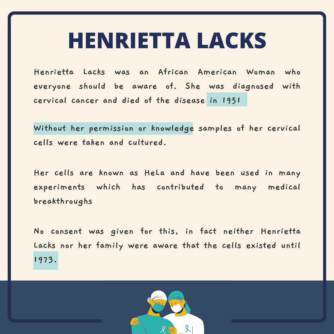 SexpressionICL's tweet photo. January is Cervical Cancer Awareness Month. Swipe for introduction to cervical cancer, Henrietta Lacks and links to further resources!

All links can be accessed via linktree IN BIO 🥰 

#CervicalCancerAwarenessMonth #CervicalCancerPreventionWeek #SexpressionImperial https://t.co/bWTPFKmwUU