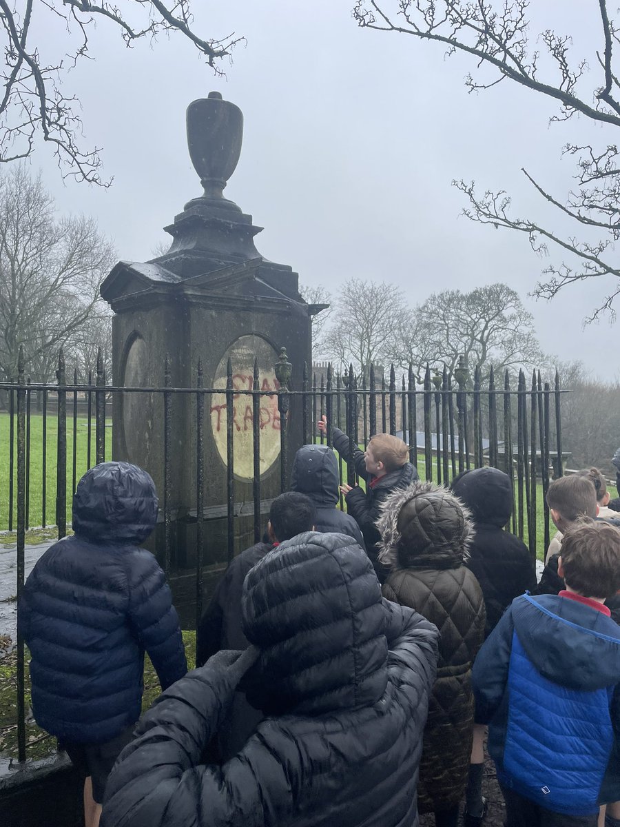As part of our black history topic, Y5 are on a tour of Lancaster, exploring it’s involvement in the Transatlantic Slave Trade. Let’s transform our future by facing our past. #hiddenhistory #blackhistory #facingthepast #lancasterblackhistory #localhistory #enslavement