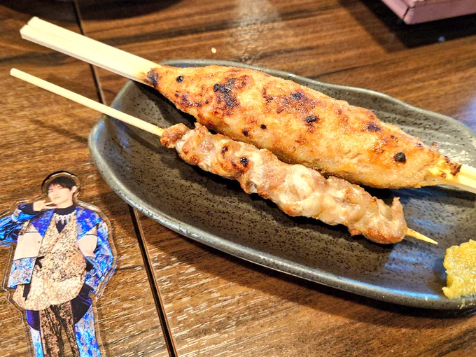 康二この店来てつくね食べてないとかありえないよのつくねです 