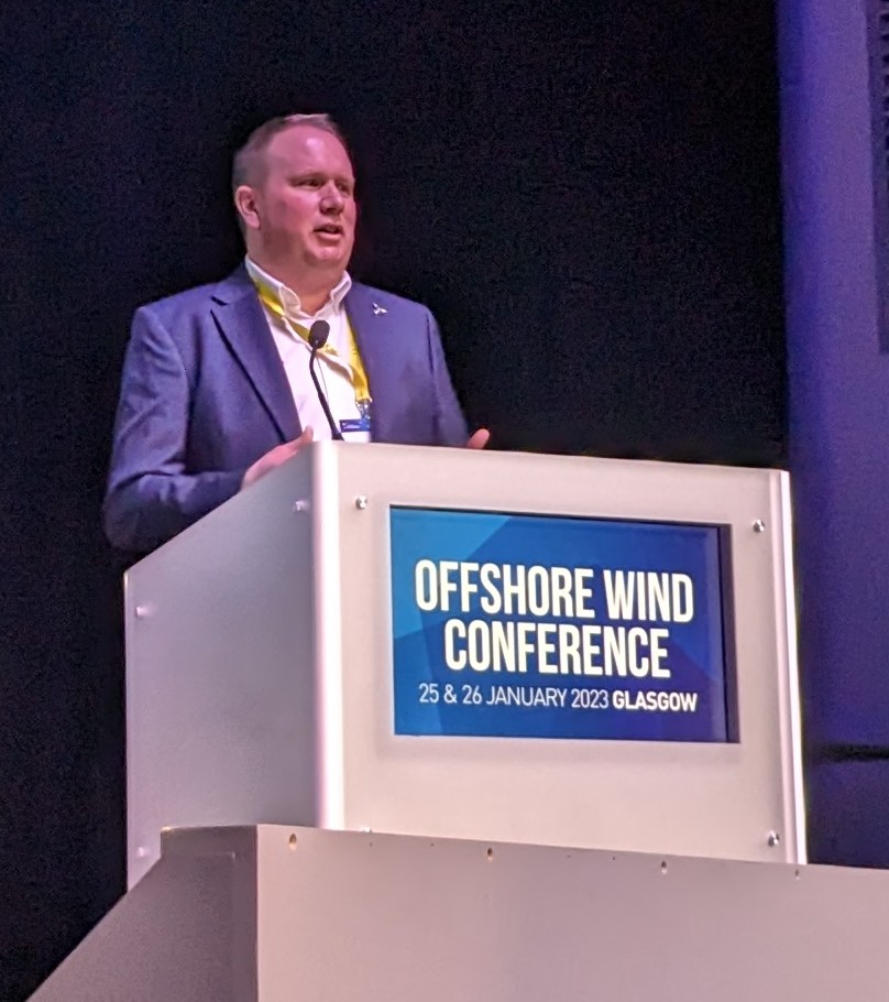 Early commitments from offshore wind developers are crucial if we're to develop the ports and infrastructure we need for #netzero, Ian Milne of <a href="/BalmoralOEnews/">Balmoral</a> says at #SROFFSHORE23