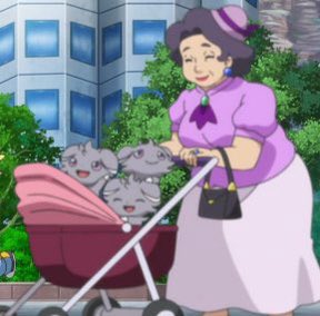 PokemonGems's tweet photo. she has three little espurr in a stroller 🥹 https://t.co/VtU1CuwTKK