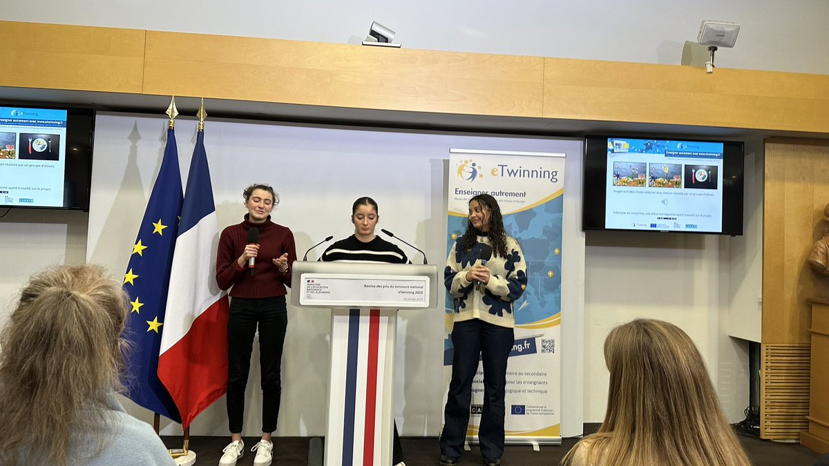 👏 Bravo aux élèves du <a href="/LyceeRNaves/">Lycée Raymond Naves</a> &amp; leur enseignante <a href="/DahlemCharlotte/">Charlotte Dahlem</a> de l’<a href="/actoulouse/">Académie de Toulouse</a> pour le projet <a href="/eTwinningFrance/">eTwinning France</a> « Cross-cutting plastic pollution project ». Un beau projet où le #numérique est au service de l’EDD, de la #créativité et des échanges internationaux !