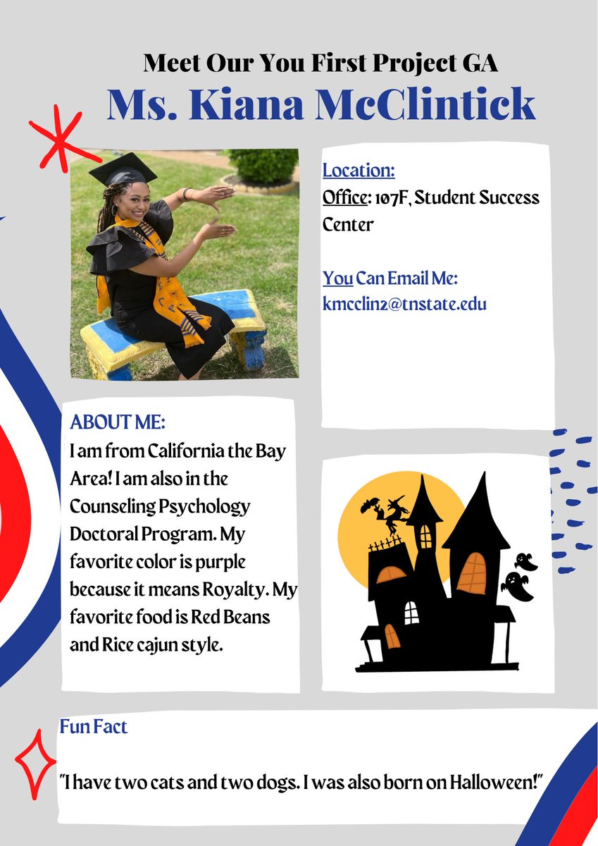 The YouFirst Project (@tsu_youfirst) on Twitter photo 2023-01-25 14:29:02 Good morning Tigers! Itβs #whoarewewednesday ! Meet one of our final Graduate Assistants, Ms. Kiana McClintick! She is such a huge help with our team! #tsu26ππ― #tsu25π―π #tsu24π―π #tsu23ππ― #hbcufirstgen Good morning Tigers! Itβs #whoarewewednesday ! Meet one of our final Graduate Assistants, Ms. Kiana McClintick! She is such a huge help with our team! #tsu26ππ― #tsu25π―π #tsu24π―π #tsu23ππ― #hbcufirstgen