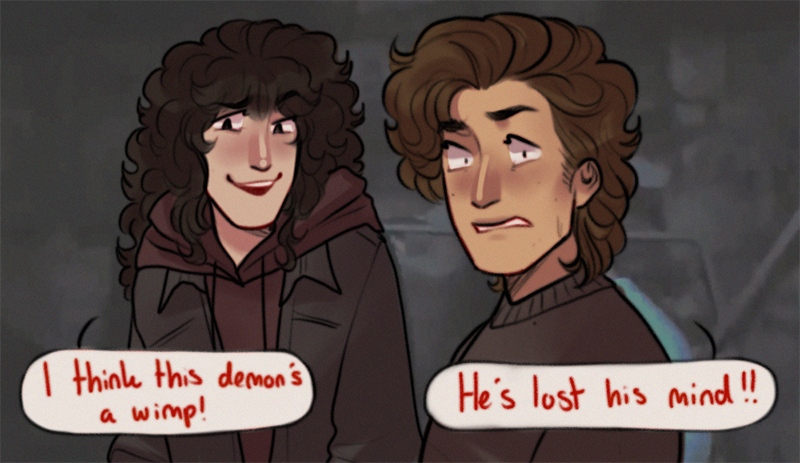 lazyjunebug's tweet photo. more steddie/buzzfeed unsolved!!
#steddie #strangerthings https://t.co/9WDt6V7VZr