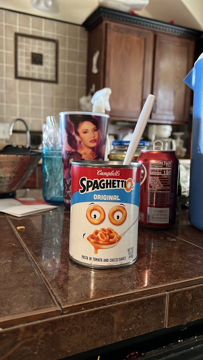 Randelel4's tweet photo. Best lunch ever #spaghettios #campbell’s #Loveit https://t.co/CVuPBdTaqs