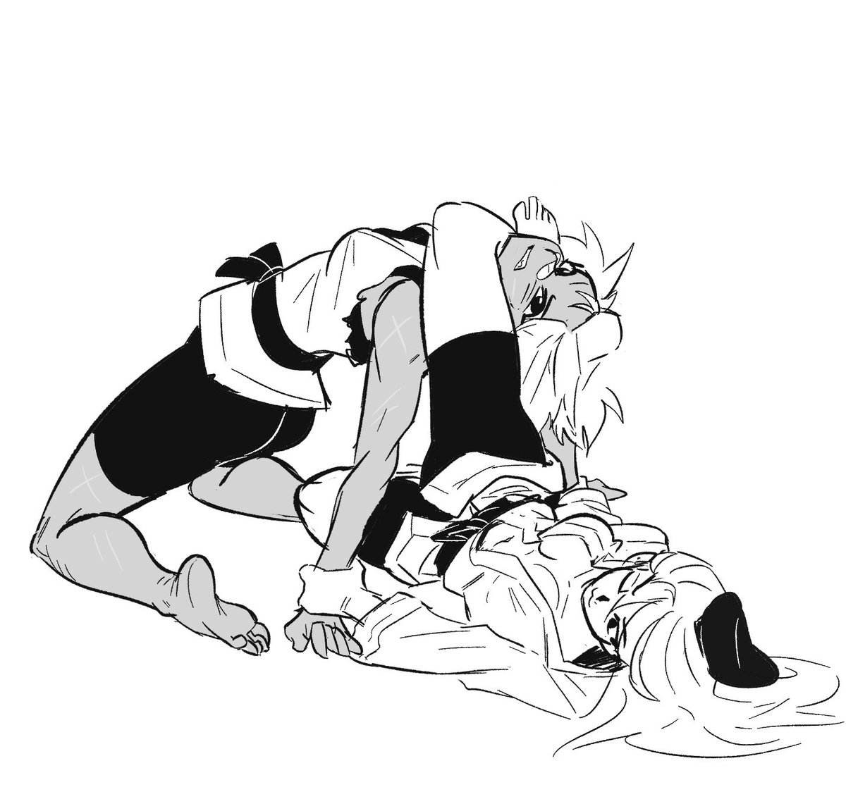 spicymancer's tweet photo. Grapple check. https://t.co/LNnxEOtP4a