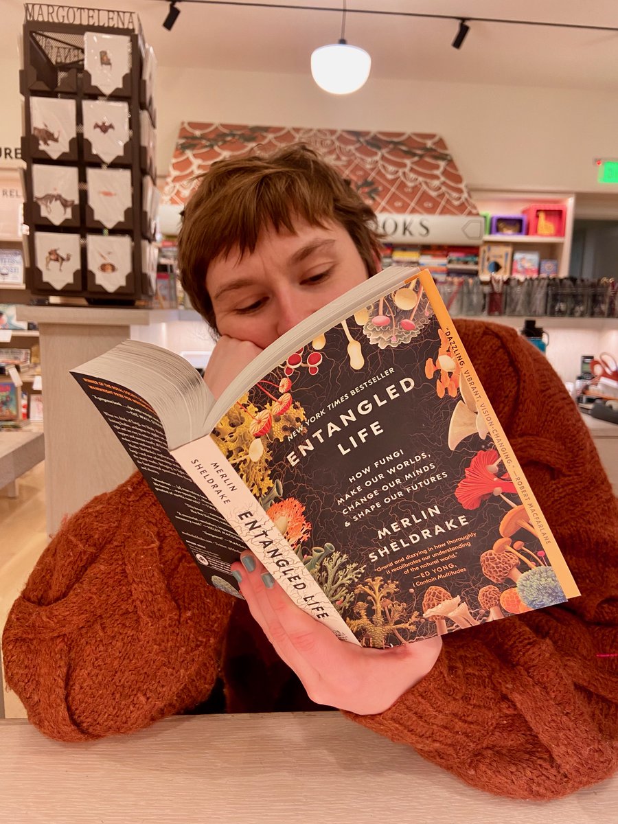 Katharine's getting all tangled up in February's #BookClub pick! Join the discussion in-person on Wednesday, February 15 at 6pm