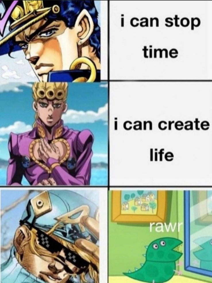 JoJo fans making the worst memes in existence (@existjojomemes) / X