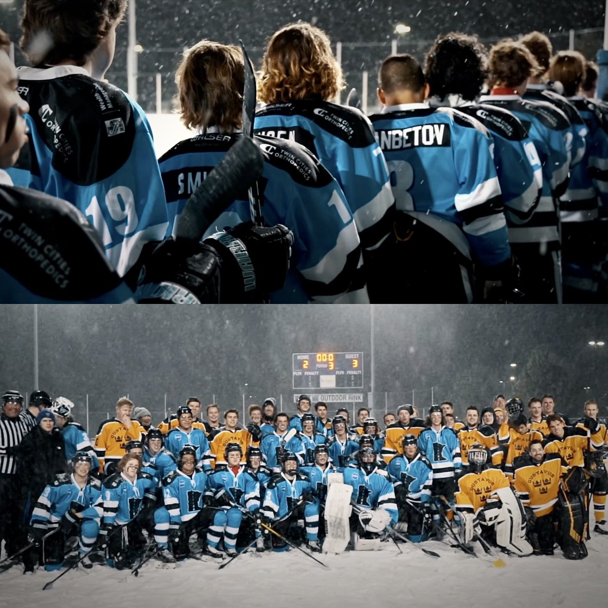 OX OUTDOOR GAME TONIGHT!

Cheer the boys on tonight at 7pm as they take on the Univ of MN Gophers ACHA D2 Team! 

The weather is going to be perfect for some Pondy!

Hot soups, drinks and cold beer provided by UDE Catering!

$5 TICKET HERE!
https://t.co/BjpJECRSnw

#thintheherd https://t.co/sPzPuaFlcT