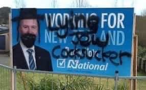 JulietMosesNZ's tweet photo. While there’s lots of talk about the misogyny the PM undoubtedly got, here are some reminders of what John Key got for his Jewish heritage. “Rich Jewish banker” comments were common on social media. Had anyone researched it like happens now I’m sure they’d have found much more. https://t.co/haPMJ5l7ca