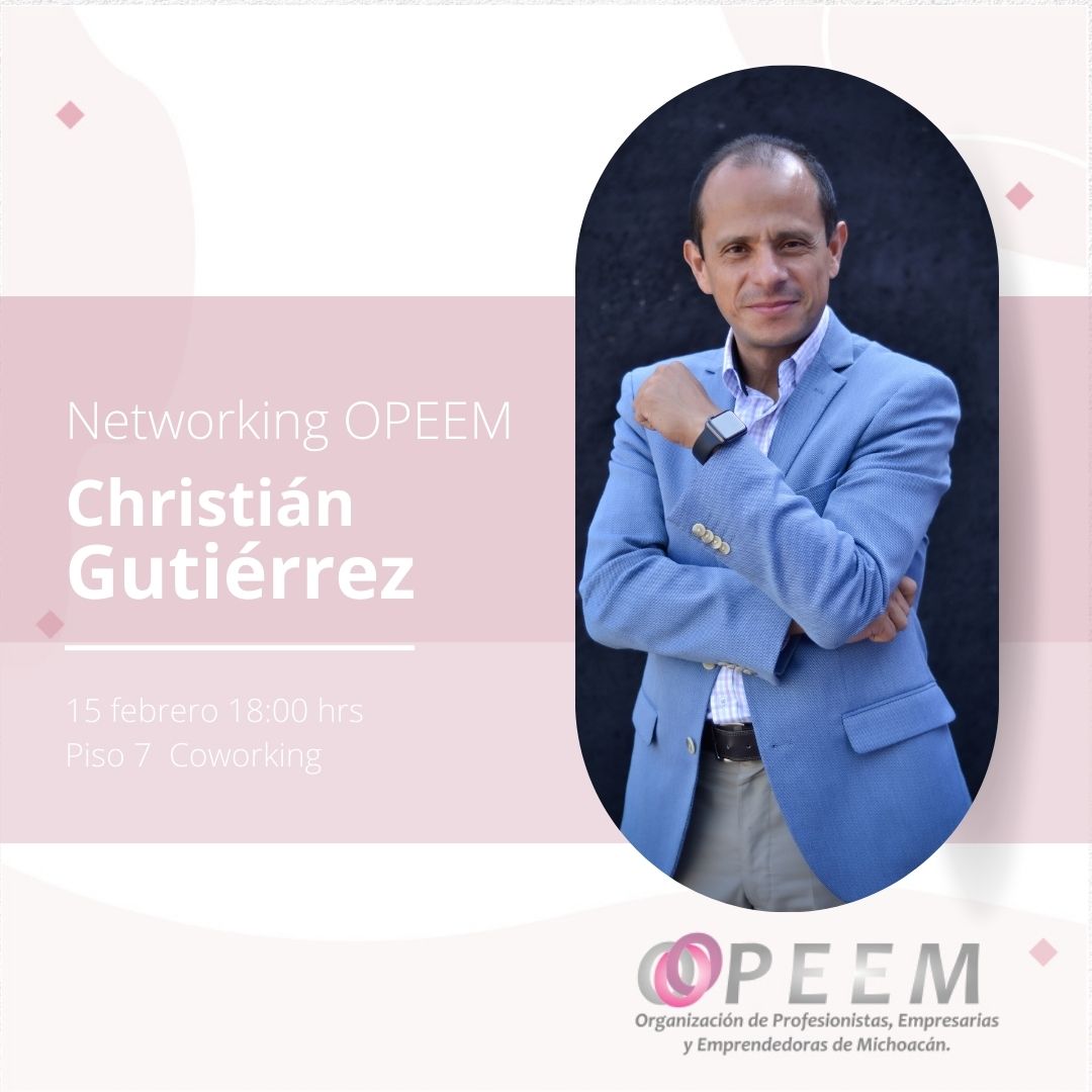 opeemmx's tweet photo. 𝗡𝗲𝘁𝘄𝗼𝗿𝗸𝗶𝗻𝗴 𝗢𝗣𝗘𝗘𝗠, aprenderemos cómo funciona el cerebro humano para persuadirlo de manera más simple y así elevar nuestras ventas, mejor posicionamiento de nuestras marcas, productos o servicios.

🗓 15 febrero 18:00 hrs
📍 @piso7coworking 
Cuota $ 220.00 pesos https://t.co/y3L2GfFgNp