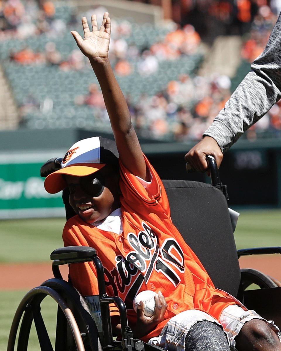 Orioles's tweet photo. Our forever 10th man. 

Happy birthday, Mo. We love and miss you. 🧡🖤 https://t.co/W6mtTcFps9