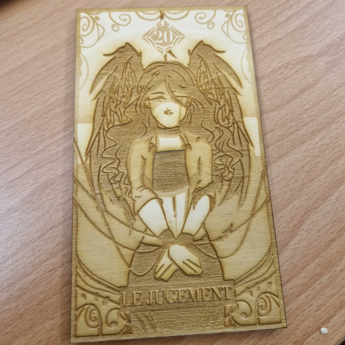 J'ai fait une expérience avec la découpe laser... je suis ultra fan du résultat 💕