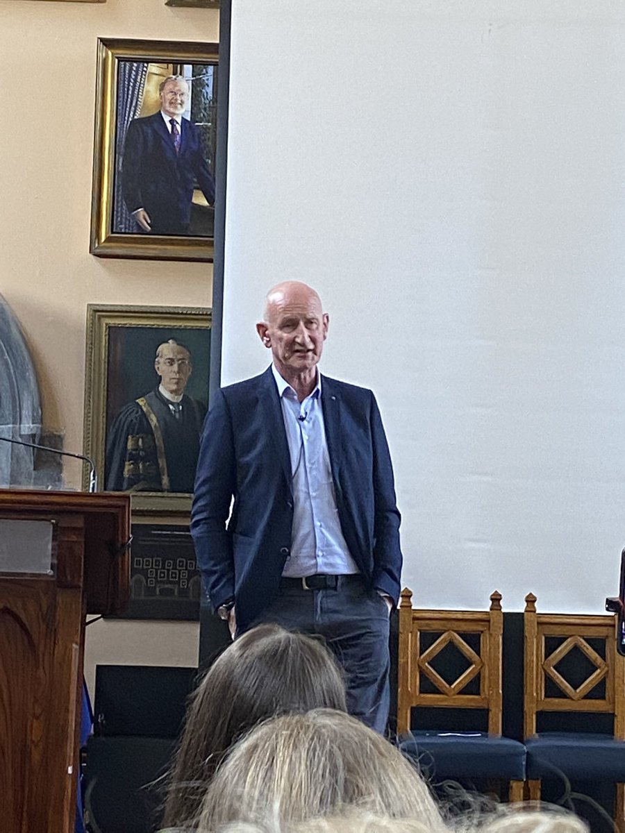 johnmc2302's tweet photo. A real privilege to hear Brian Coady speak about standards of excellence, no excuses and the unbreakable spirit of his legendary KK hurlers at the @CUBSucc conference today. Congratulations to all involved. @KPMG https://t.co/nUDxLCnQJf