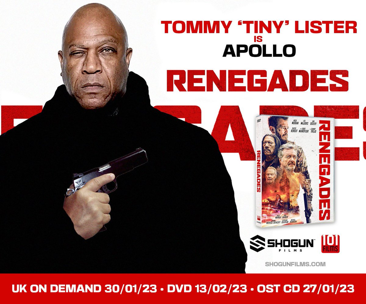 “Tick Tock, motherf*cker!” - the late, great Tommy ‘Tiny’ Lister makes one of his last appearances in RENEGADES - available in the UK next week from <a href="/101filmsuk/">101 Films</a>