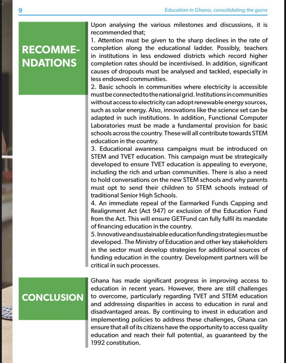 Brief: Education in Ghana, Consolidating The Gains; Proffering solutions for the future. 

An <a href="/AbanGlobal/">ABAN Centre for Global Policy</a> &amp; <a href="/NUGS_National/">NUGS NATIONAL SECRETARIAT</a> special, to commemorate International Education Day from the Ghanaian perspective. 

Read full document here: bit.ly/EduGh23

#ABAN