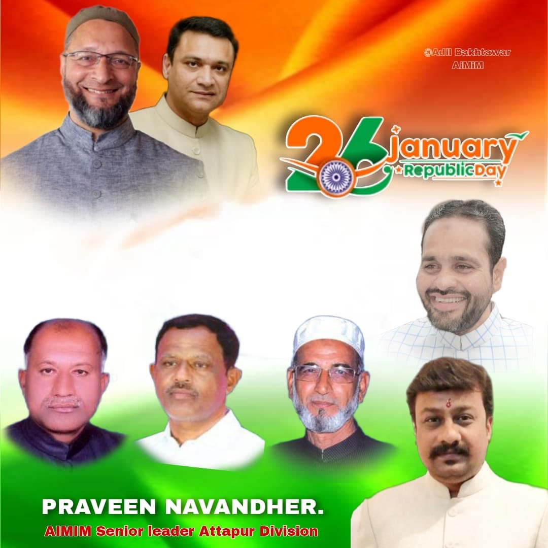 Praveen Navandher AIMIM tweet media