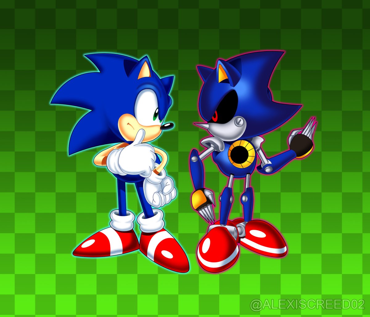 ALEXISCREED02's tweet image. This Look-A-Like is gonna see What He&apos;s Made Of
#SonicTheHedgehog #fanart #sonicart #sonicfanart #SEGA #SonicCD #SonicHeroes #MetalSonic