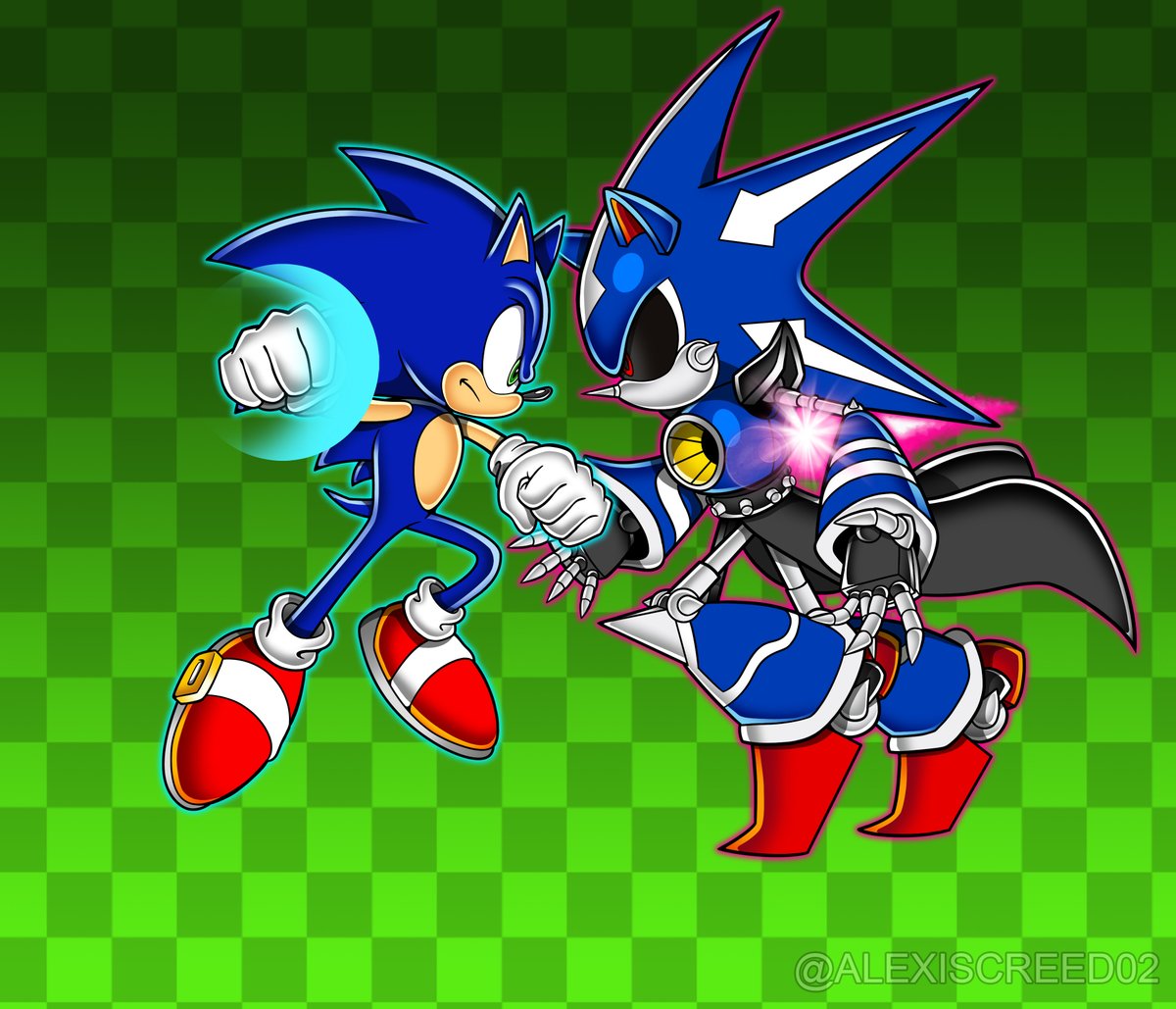 ALEXISCREED02's tweet image. This Look-A-Like is gonna see What He&apos;s Made Of
#SonicTheHedgehog #fanart #sonicart #sonicfanart #SEGA #SonicCD #SonicHeroes #MetalSonic