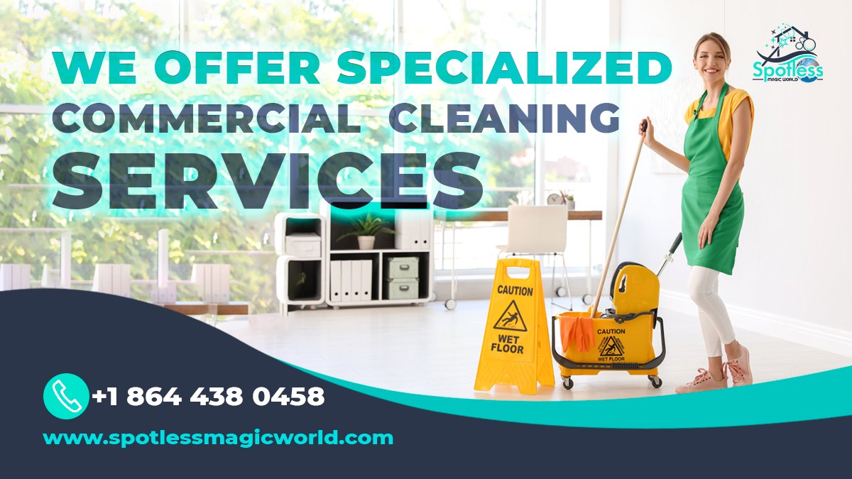 spotless_magic's tweet photo. We understand that a clean and organized workspace is essential for productivity and a positive work environment. That's why we offer a wide range of commercial cleaning services.
#commercialcleaning #spotlessmagicworld #cleaningservices #greenvillesc #yeahthatgreenville https://t.co/Wk9o5YBROp